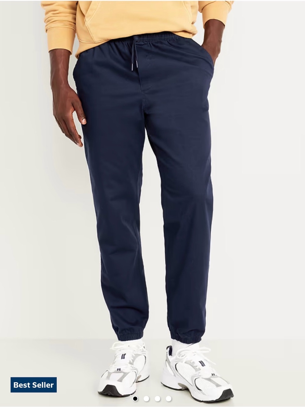 Old Navy Men's Navy Drawstring Joggers